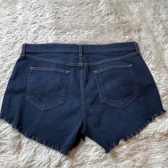 NWOT L’Agence Zoe Perfect Fit Jean Shorts *New Dark* - Picture 7 of 7